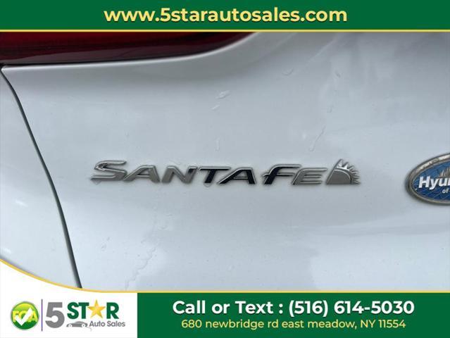 used 2019 Hyundai Santa Fe car, priced at $18,500
