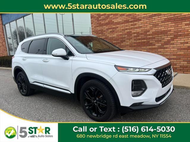used 2019 Hyundai Santa Fe car, priced at $18,500