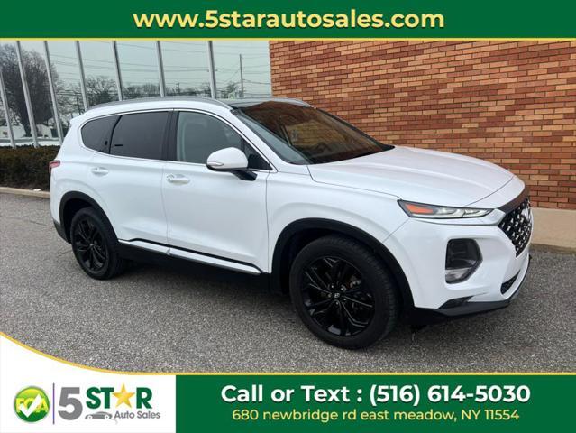 used 2019 Hyundai Santa Fe car, priced at $18,500