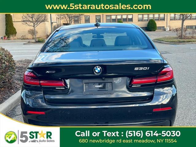 used 2021 BMW 530 car, priced at $20,400