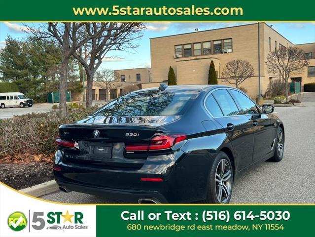 used 2021 BMW 530 car, priced at $20,400