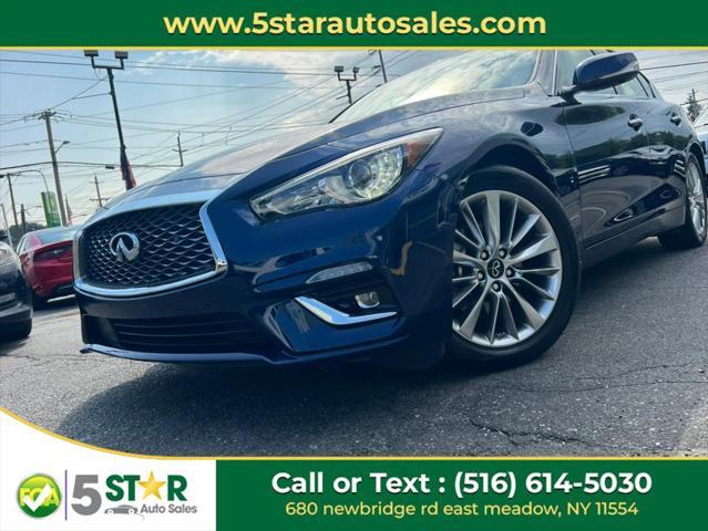 used 2021 INFINITI Q50 car, priced at $21,800