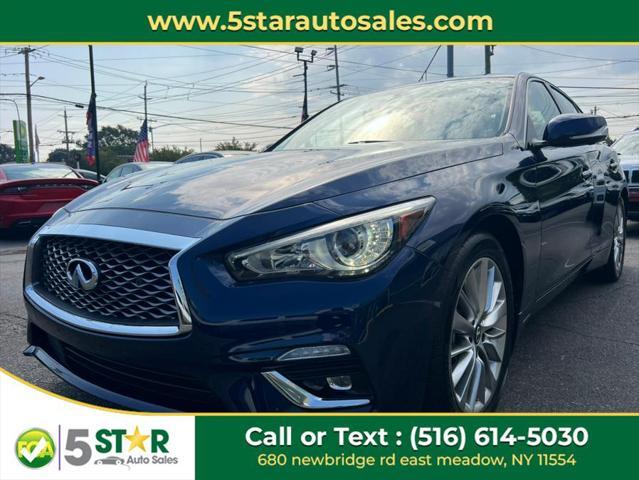 used 2021 INFINITI Q50 car, priced at $21,800