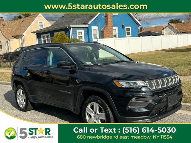 used 2022 Jeep Compass car, priced at $16,900