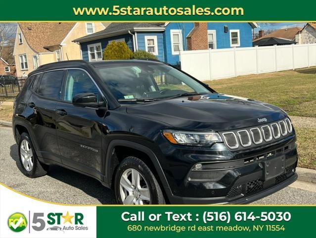 used 2022 Jeep Compass car, priced at $16,900