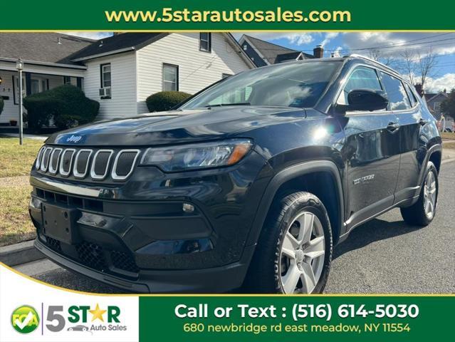 used 2022 Jeep Compass car, priced at $16,900