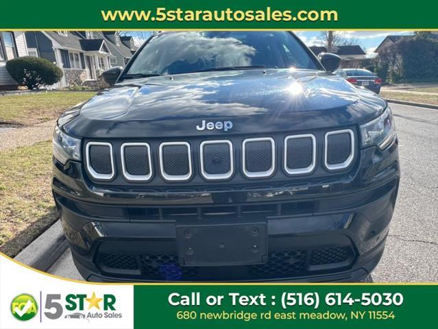 used 2022 Jeep Compass car, priced at $16,900