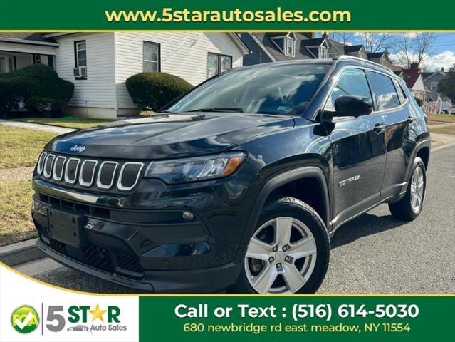 used 2022 Jeep Compass car, priced at $16,900