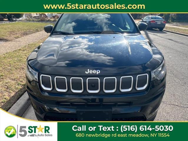 used 2022 Jeep Compass car, priced at $16,900