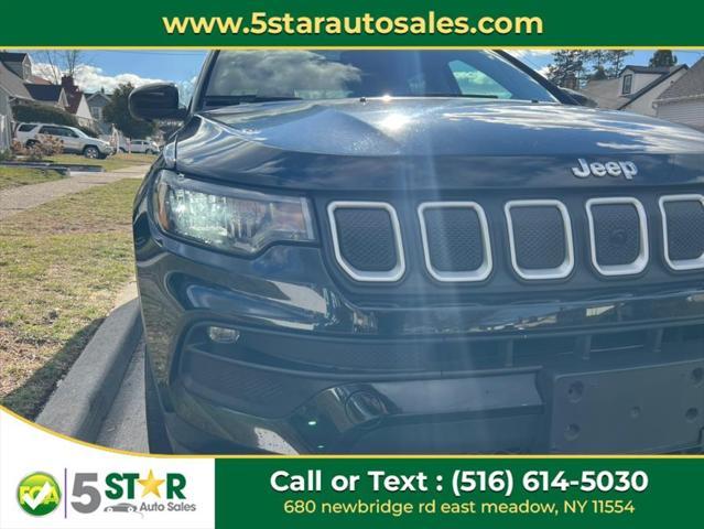 used 2022 Jeep Compass car, priced at $16,900