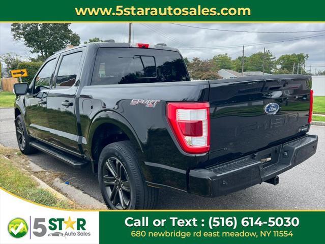 used 2022 Ford F-150 car, priced at $38,500