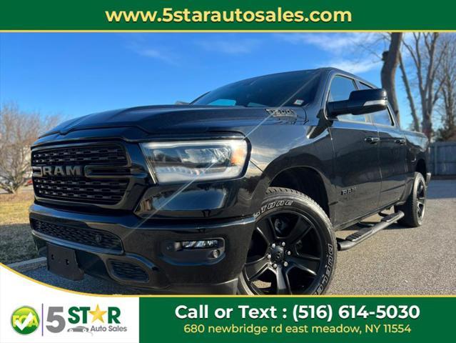 used 2022 Ram 1500 car, priced at $35,400