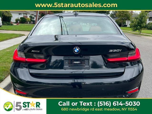 used 2021 BMW 330 car, priced at $22,400