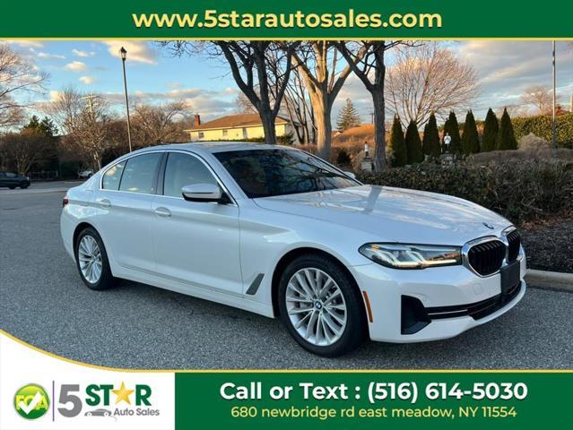 used 2021 BMW 530 car, priced at $25,700