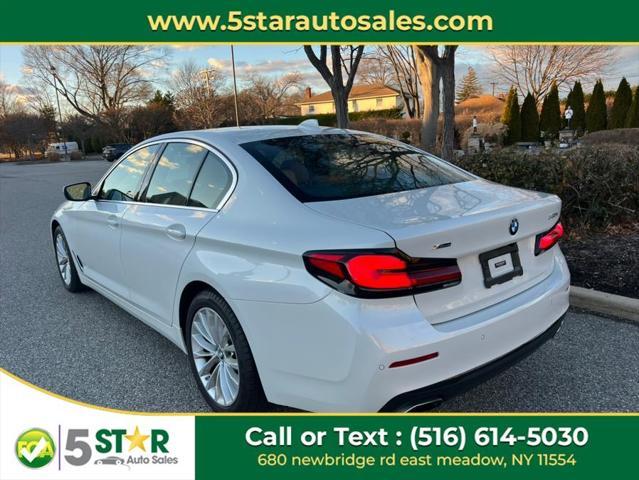 used 2021 BMW 530 car, priced at $25,700