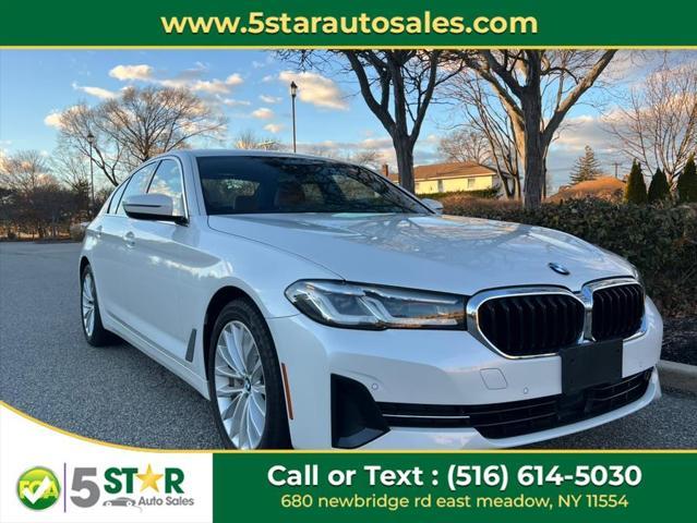 used 2021 BMW 530 car, priced at $25,700