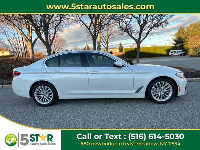 used 2021 BMW 530 car, priced at $25,700