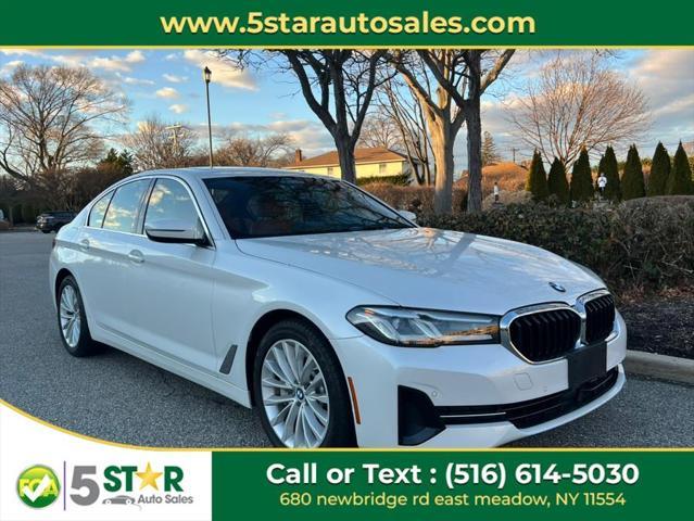 used 2021 BMW 530 car, priced at $25,700