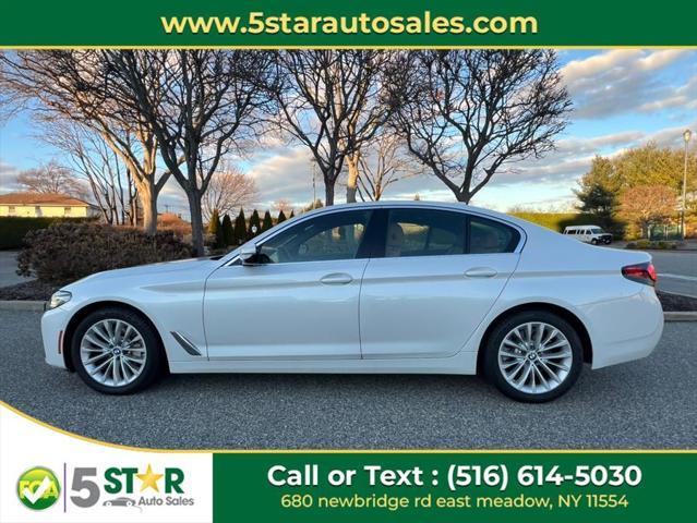 used 2021 BMW 530 car, priced at $25,700