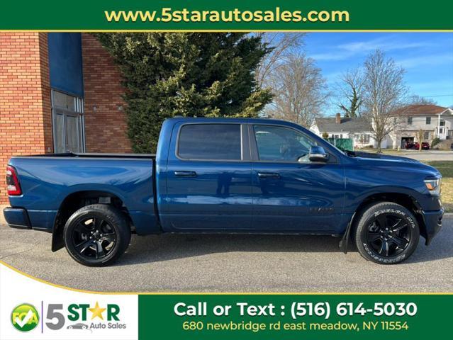 used 2021 Ram 1500 car, priced at $37,911