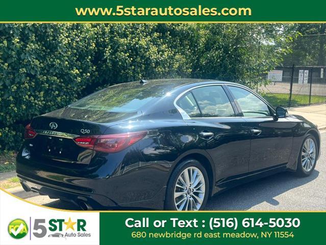 used 2020 INFINITI Q50 car, priced at $21,400