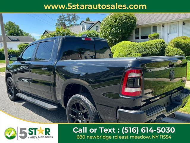 used 2022 Ram 1500 car, priced at $33,700