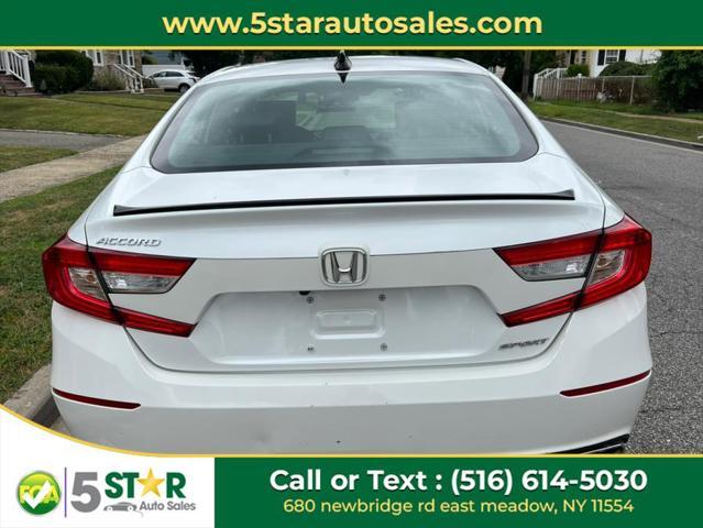 used 2022 Honda Accord car, priced at $22,500