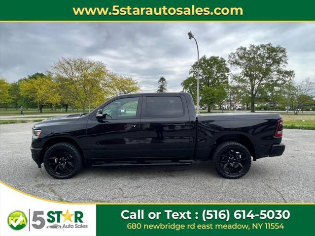 used 2021 Ram 1500 car, priced at $35,650