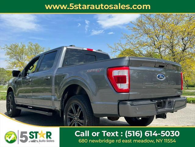 used 2021 Ford F-150 car, priced at $37,211