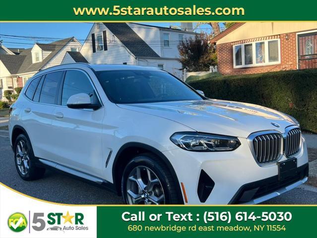 used 2023 BMW X3 car, priced at $28,400