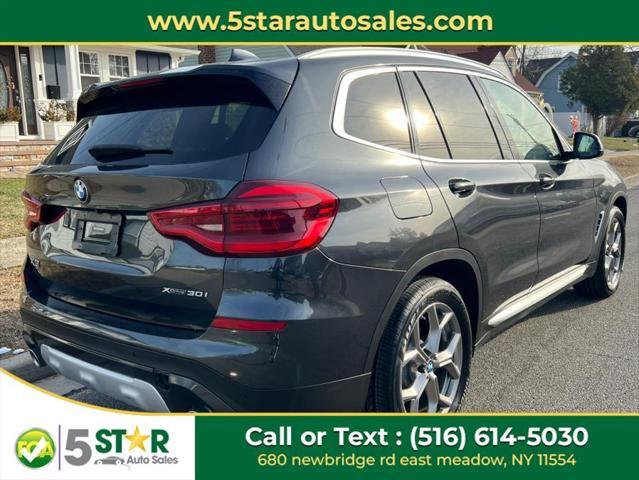 used 2021 BMW X3 car, priced at $21,900