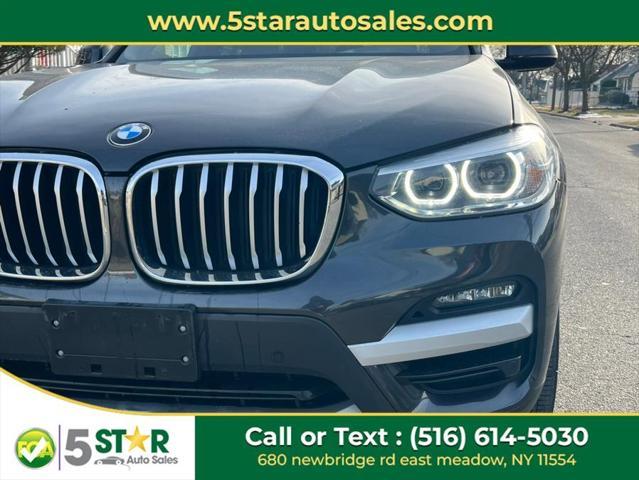 used 2021 BMW X3 car, priced at $21,900