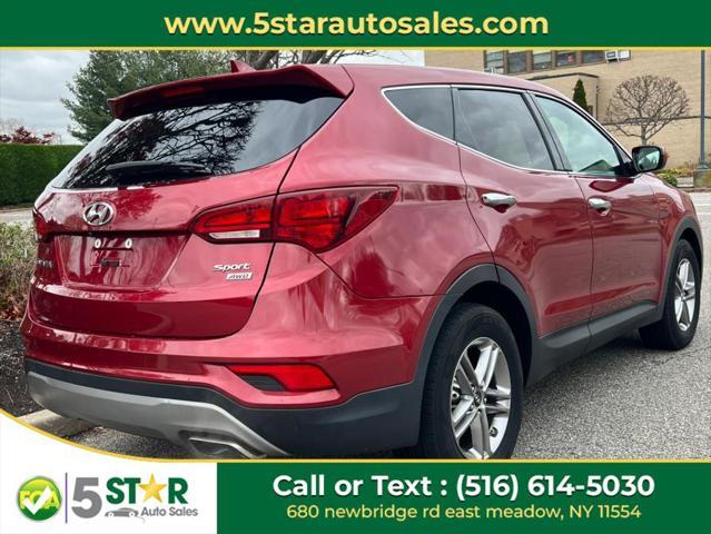 used 2017 Hyundai Santa Fe Sport car, priced at $10,411