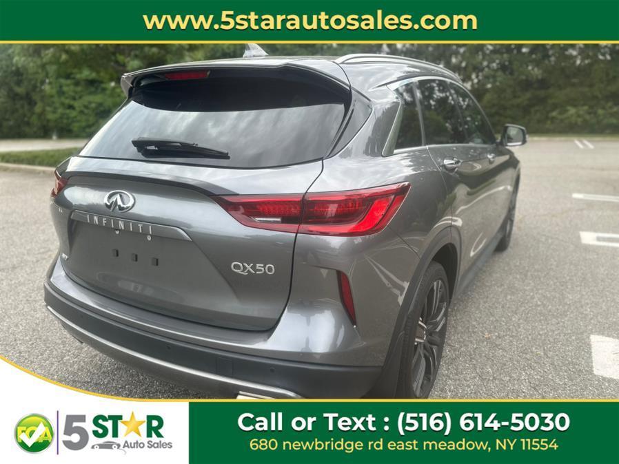 used 2022 INFINITI QX50 car, priced at $23,900