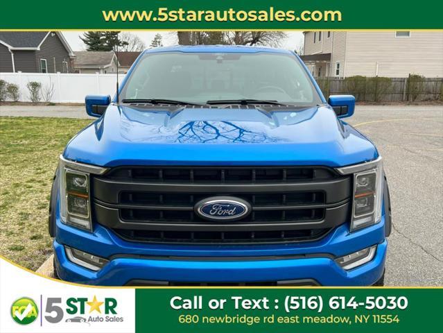 used 2021 Ford F-150 car, priced at $36,378