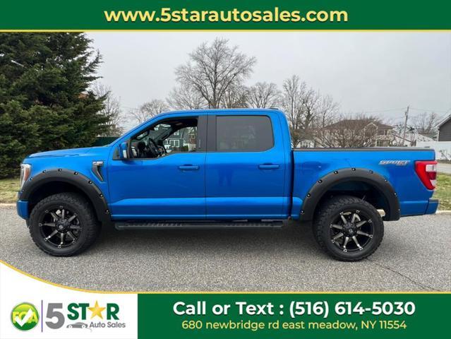 used 2021 Ford F-150 car, priced at $36,378