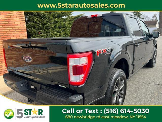 used 2021 Ford F-150 car, priced at $34,700