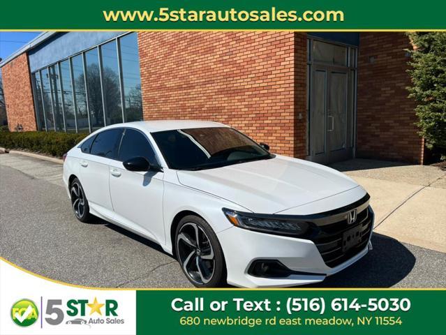 used 2021 Honda Accord car, priced at $19,400