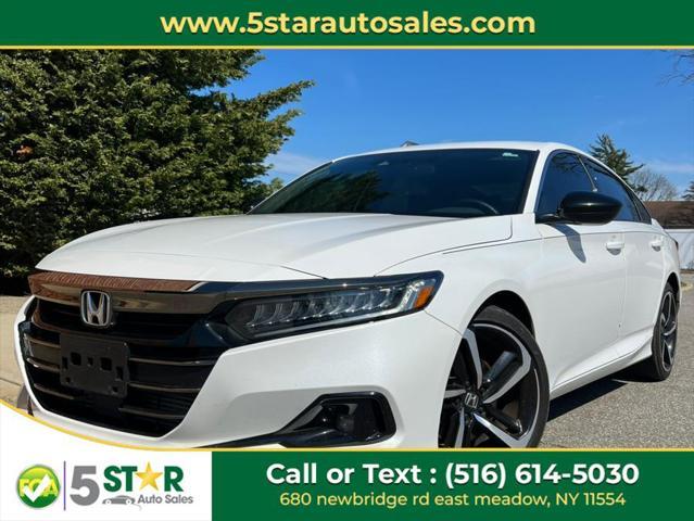 used 2021 Honda Accord car, priced at $21,794