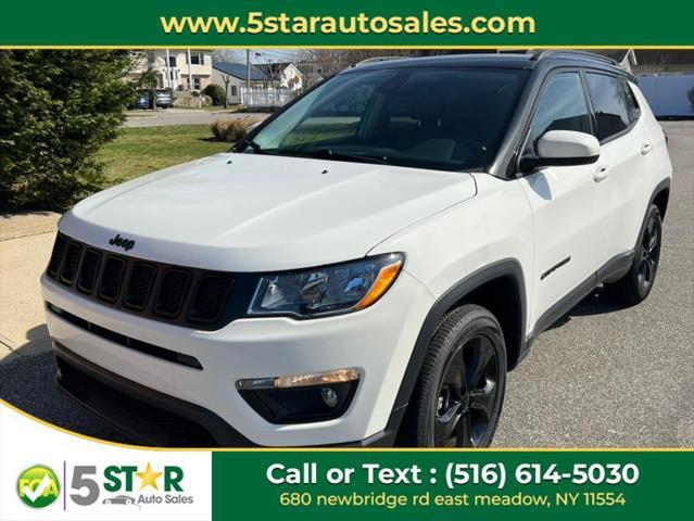 used 2021 Jeep Compass car, priced at $17,311