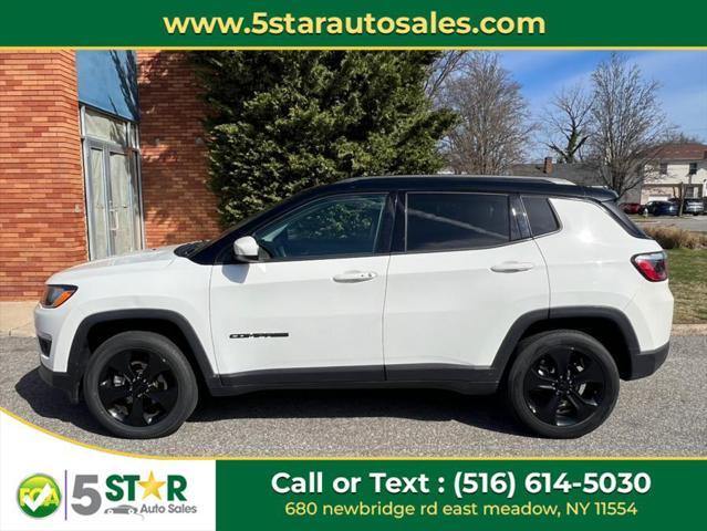 used 2021 Jeep Compass car, priced at $17,311
