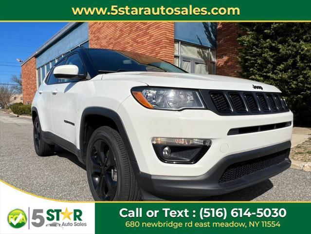 used 2021 Jeep Compass car, priced at $17,109