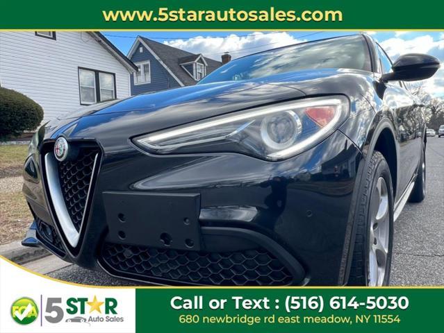 used 2021 Alfa Romeo Stelvio car, priced at $17,900