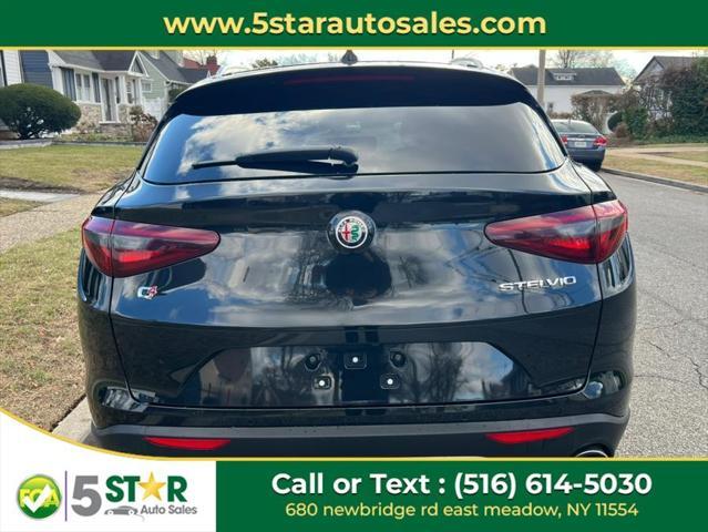 used 2021 Alfa Romeo Stelvio car, priced at $17,900