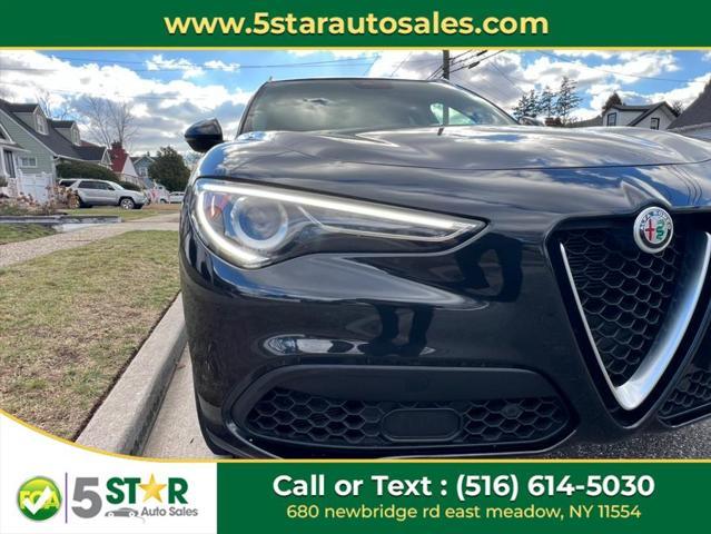 used 2021 Alfa Romeo Stelvio car, priced at $17,900