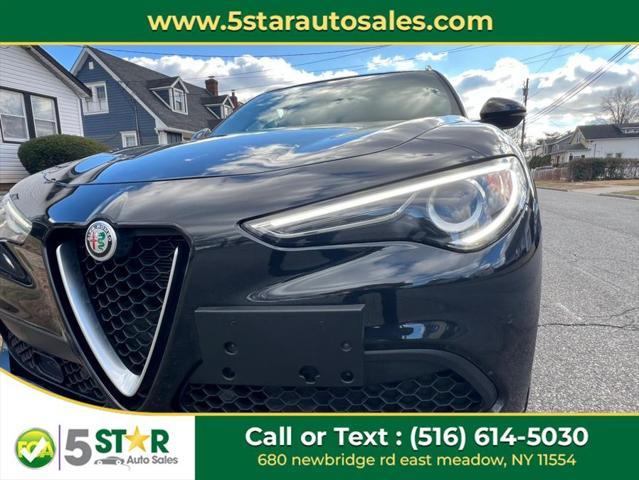 used 2021 Alfa Romeo Stelvio car, priced at $17,900