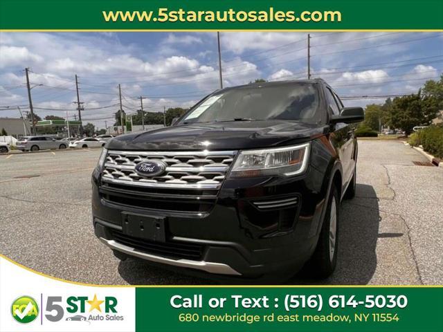 used 2018 Ford Explorer car, priced at $18,411