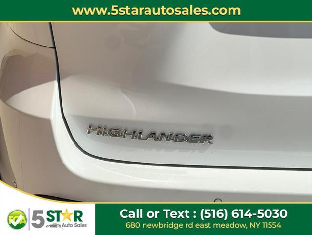 used 2019 Toyota Highlander car, priced at $23,900