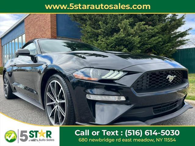 used 2019 Ford Mustang car, priced at $17,411
