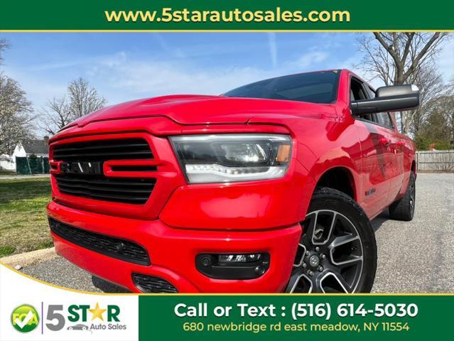 used 2021 Ram 1500 car, priced at $35,811